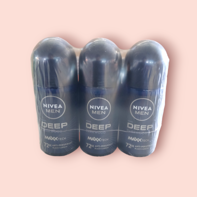 นีเวียร์เมน  50มล ดีฟดาร์ค(แพ็ค3ขวด)