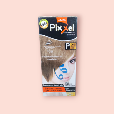 โลแลน ครีมย้อมผม  P21 น้ำตาลอ่อนประกายทอง(ชิ้น)
