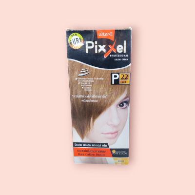 โลแลน ครีมย้อมผม  P22 บลอนเข้มประกายทอง(ชิ้น)