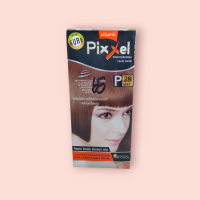 โลแลน ครีมย้อมผม  P28 บลอนเข้มประกายทองแดงเหลือบทอง(ชิ้น)