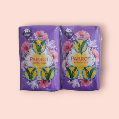 สบู่นกแก้ว 55กรัม ลีลาวดี(แพ็ค6ชิ้น)