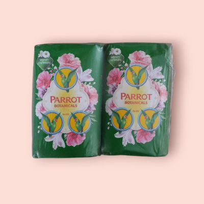 สบู่นกแก้ว 70กรัม เขียว(แพ็ค4ชิ้น)