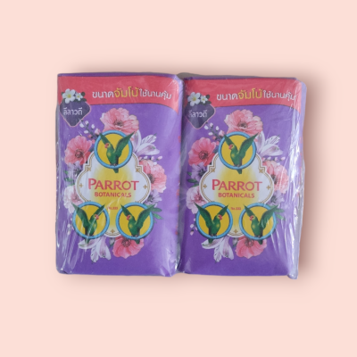 สบู่นกแก้ว 105กรัม ลีลาวดี(แพ็ค4ชิ้น)