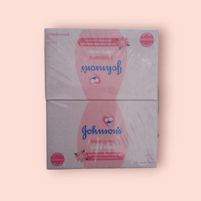 สบู่จอนสัน 75กรัม บลอสซั่มชมพู(แพ็ค4ก้อน)