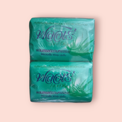 สบู่ฟลอเร่80กรัม ว่านหาง(แพ็ค4ก้อน)