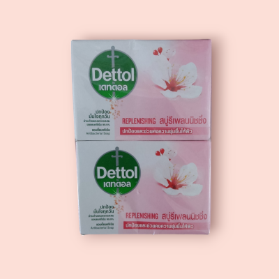 สบู่เดทตอล 100กรัม รีเพลน(แพ็ค4ก้อน )