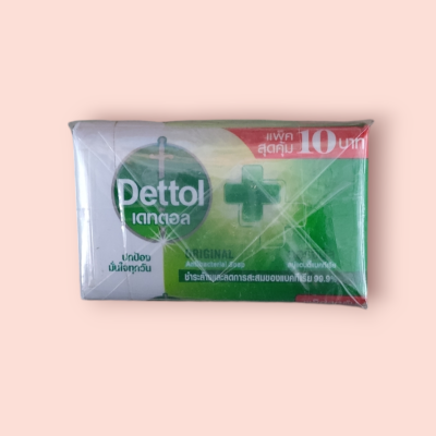 สบู่เดทตอล 60กรัม ออริจินัลเขียว(แพ็ค5ก้อน)