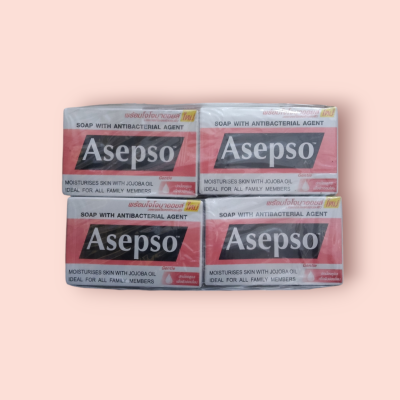 สบู่อาเซปโซ80กรัม เจนเทิล(แพ็ค12ก้อน)