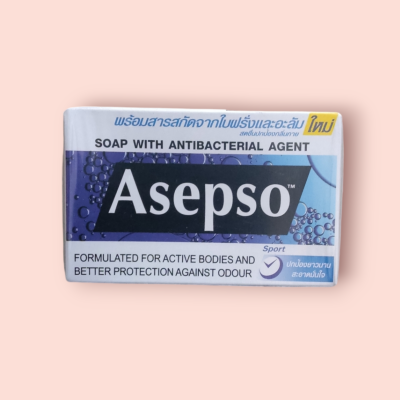 สบู่อาเซปโซ80กรัม สปอร์ต(แพ็ค12ก้อน)