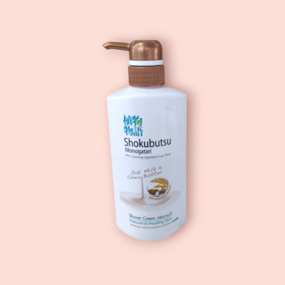 สบู่เหลว โชกุบุตสึ ขวด 500มล โอ๊ตมิ้ว (ขวด)