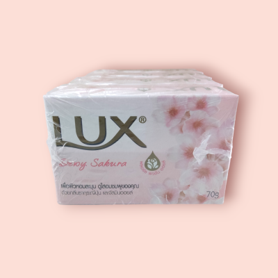 สบู่ลักซ์ 70กรัม แพ็ค4ก้อน เดวอยซากุระ