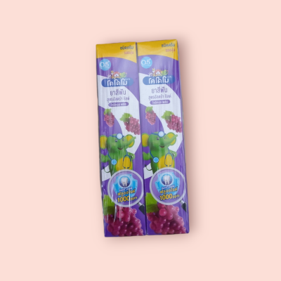 ยาสัฟันโคโดโม 40กรัม องุ่น  แพ็ค6ชิ้น