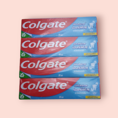 ยาสัฟันคอลเกต  90กรัม ริ้วใส (แพ็ค12ชิ้น)