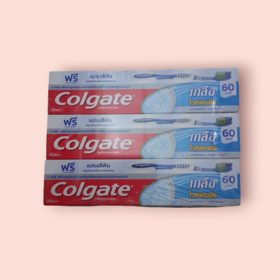 คอลเกต 150กรัม เกลือไวท์เทนนิ่ง (หลอด)