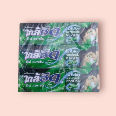 ยาสัฟันใกล้ชิด 75กรัม ดีฟแอคชั่น   (แพ็ค6หลอด)