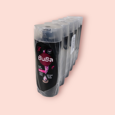 แชมพูซันซิล 60มล แพ็ค6ชิ้น  ดำ