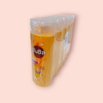 แชมพูซันซิล 60มล แพ็ค6ชิ้น  เหลือง