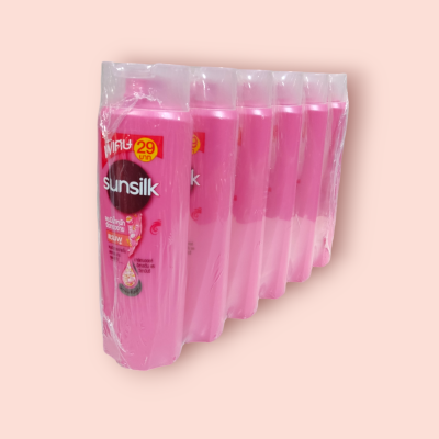 แชมพูซันซิล 110มล 29บาท แพ็ค6ชิ้น ชมพู