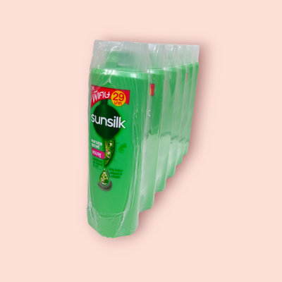 แชมพูซันซิล 110มล 29บาท แพ็ค6ชิ้น เขียว