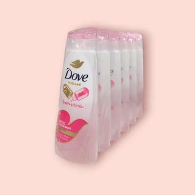 แชมพูโดฟ 70มล แพ็ค6ชิ้น ชมพูดีท๊อก