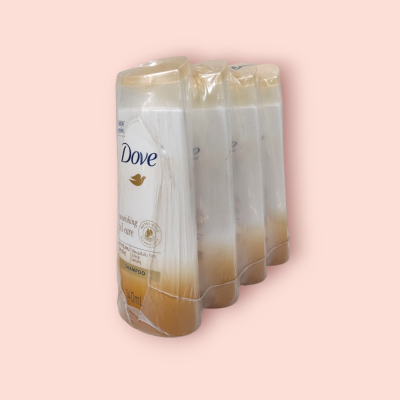 แชมพูโดฟ 140มล น้ำตาล นิวริชออยฟรี (แพ็ค4ขวด)