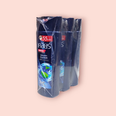 แชมพูเคลียร์ เมน 120ml 55บาท คลูสปอร์ต (แพ็ค3ขวด)