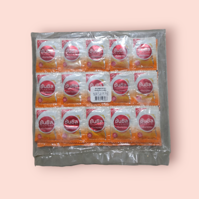 ครีมนวดซอง 2บาท แพ็ค5โหล ซันซิลส้ม