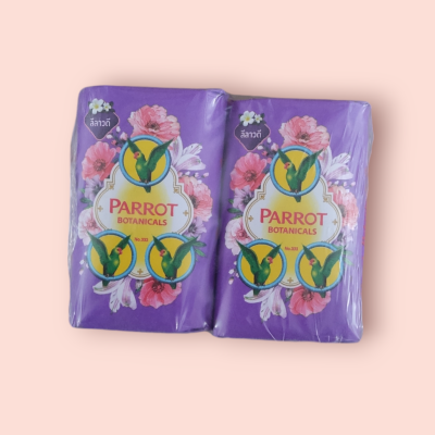 สบู่นกแก้ว 70กรัม ลีลาวดี(แพ็ค4ชิ้น)