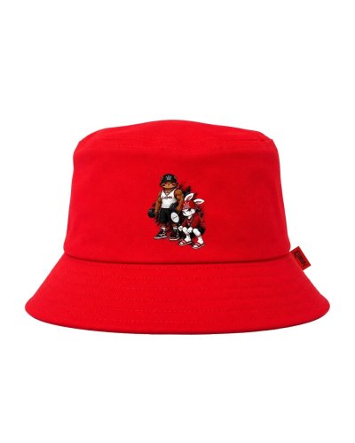 LUMIN Bucket Hat THE DUO RED