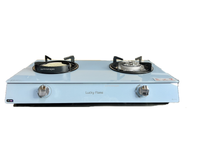 Lucky Flame รุ่น AG-2102S เตาแก๊สแบบตั้งโต๊ะหน้ากระจก 2 หัว แบบ 2 in 1