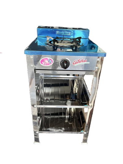 Lucky Flame รุ่น AT-502I โครงสแตนเลส หัวอินฟราเรด 1 หัวเตา
