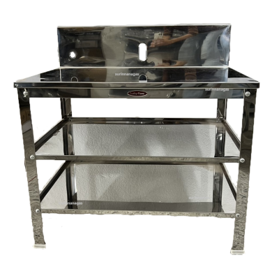 Lucky Flame โต๊ะสแตนเลสสำหรับวางเตาแก๊ส (รุ่น SB-602 / รุ่น SB-612)