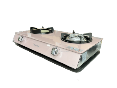 Lucky Flame รุ่น AG-2102S เตาแก๊สแบบตั้งโต๊ะหน้ากระจก 2 หัว แบบ 2 in 1