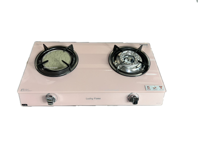 Lucky Flame รุ่น AG-2102S เตาแก๊สแบบตั้งโต๊ะหน้ากระจก 2 หัว แบบ 2 in 1