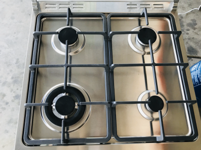 Lucky Flame เตาอบแก๊ส รุ่น LF-452SS เตาอบ + หัวเตา 4 หัวเตา แบบ Freestanding cooker