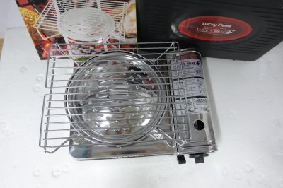 Lucky Flame ตะแกรงปิ้งย่างอเนกประสงค์ IFG-889 ใช้บนเตาแก๊ส