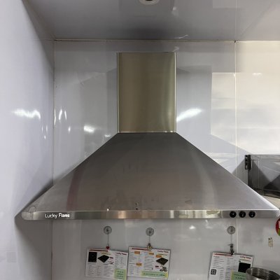 Lucky Flame เครื่องดูดควันแบบกระโจมสแตนเลส รุ่น RA-092S อัตราการดูดลม 1200 ลบ.ม./ชม.