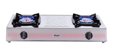 Rinnai เตาแก๊สวางบนเคาน์เตอร์ ( รุ่น RT-901A 1 หัวเตา / รุ่น RT-902A 2 หัวเตา) หน้าเลสโครงสี