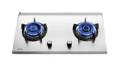 Rinnai เตาแก๊สแบบฝัง ( รุ่น RB-72G หน้ากระจก / รุ่น RB-72S หน้าสแตนเลส) แบบ 2 หัวเตา