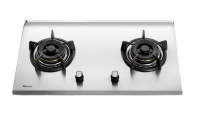 Rinnai เตาแก๊สแบบฝัง ( รุ่น RB-72G หน้ากระจก / รุ่น RB-72S หน้าสแตนเลส) แบบ 2 หัวเตา