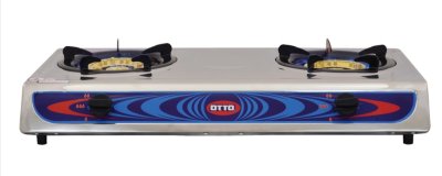 OTTO เตาแก๊สตั้งโต๊ะ/วางบนเคาเตอร์ รุ่น GS-872 ( แบบ 2 หัวเตา)