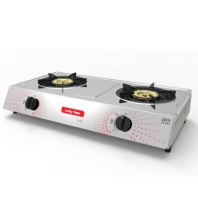 Lucky Flame รุ่น AT-141/AT-142  เตาแก๊สแบบตั้งโต๊ะ หัวเตาท่อสแตนเลส