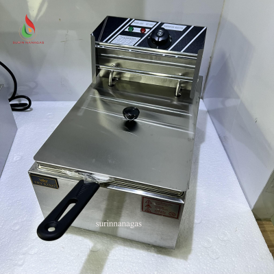 Fry king รุ่น FR-551Eหม้อทอดไฟฟ้า1 อ่าง ความจุ 5.5 ลิตร