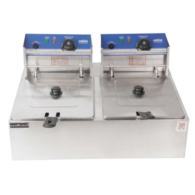 Nanotech รุ่น NT-662E หม้อทอดไฟฟ้า 2 หลุม ความจุ 6 ลิตร