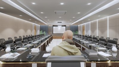 งานปรับปรุงห้องประชุมสายสุวรรณ