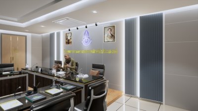 งานปรับปรุงห้องประชุมสายสุวรรณ