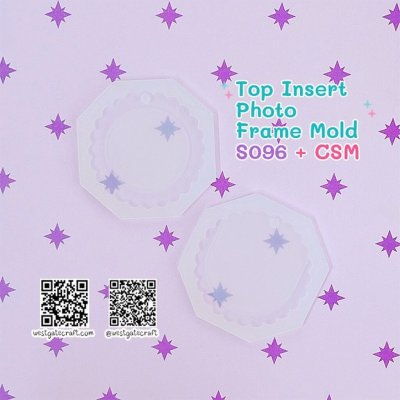 แม่พิมพ์เฟรม Top Insert Photo Frame Mold + CSM S093 -S098 Set