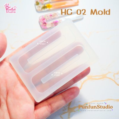 แม่พิมพ์กิ๊บติดผม HC 02 Hair Clip Mold