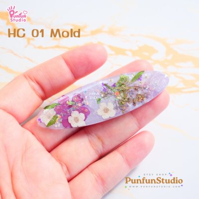 แม่พิมพ์กิ๊บติดผม HC 01 Hair Clip Mold