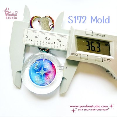 แม่พิมพ์ S172 Round Shaker Mold + CSM in the same mold